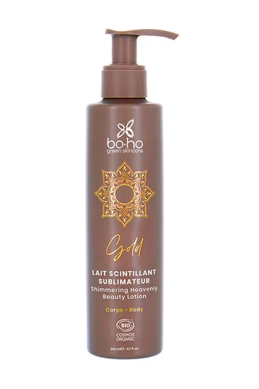 Boho – Lait Scintillant sublimateur bio – 01 Gold