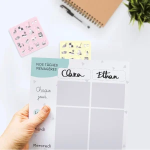 L&rsquo;atelier gigogne – Organisation tâches ménagères