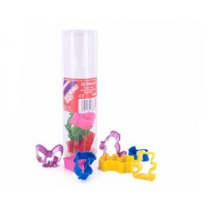 12 moules pour modelage avec pâte à modeler