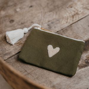 Zakuw – Porte-monnaie en tissu – Vert