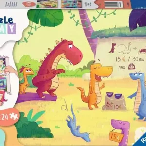 Puzzle 2*24 dinsaures – Sassi