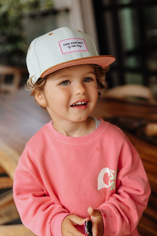 Hello Hossy – Casquette – Mini Water Green