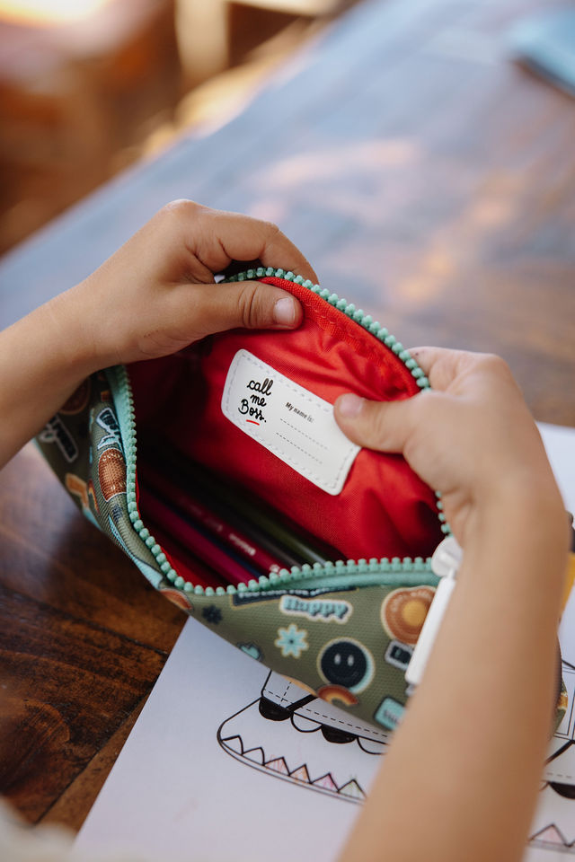 Hello Hossy – Trousse scolaire pour enfants – Smiley – Image 3