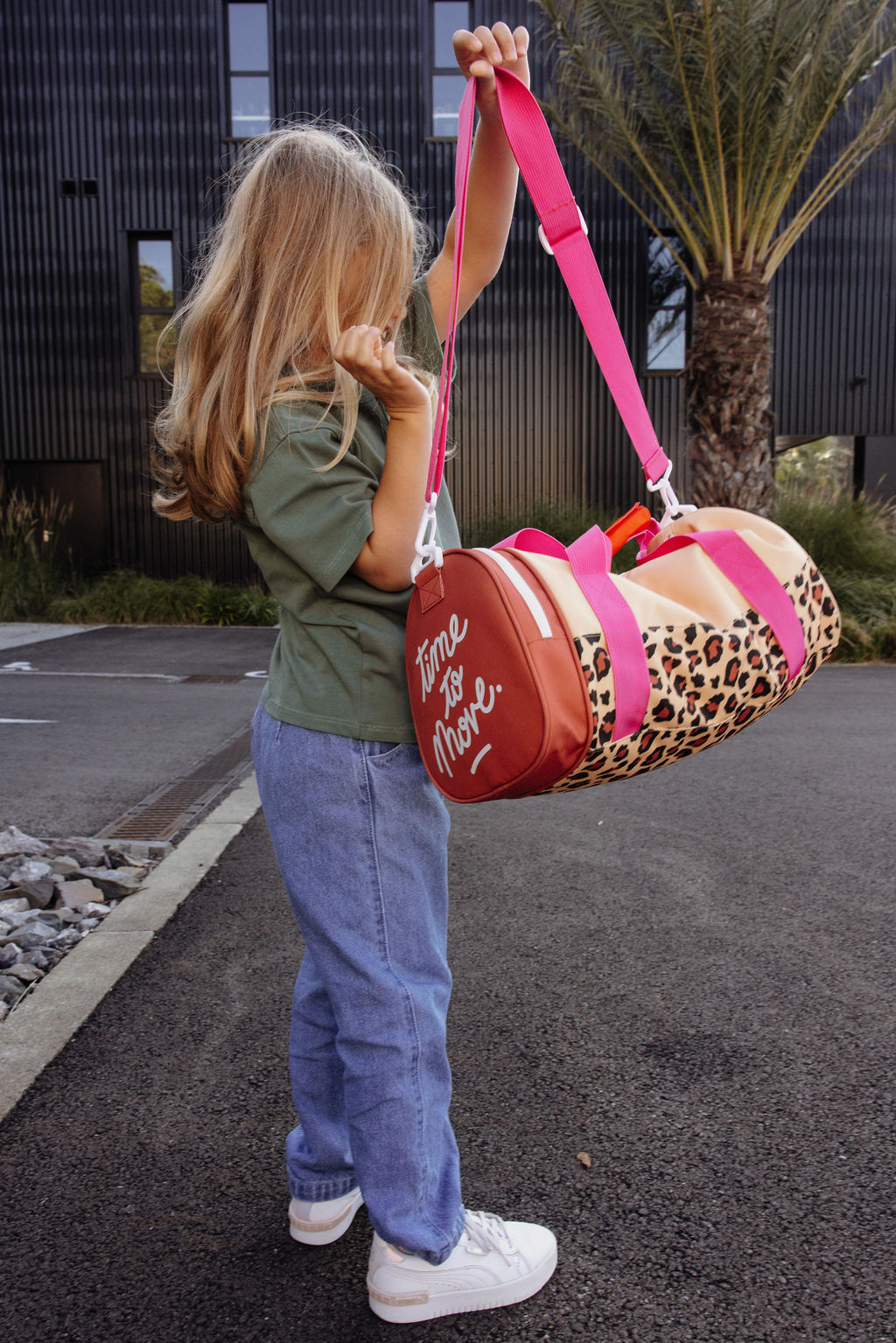 Hello Hossy – Sac de sport et de week-end – Léopard – Image 2