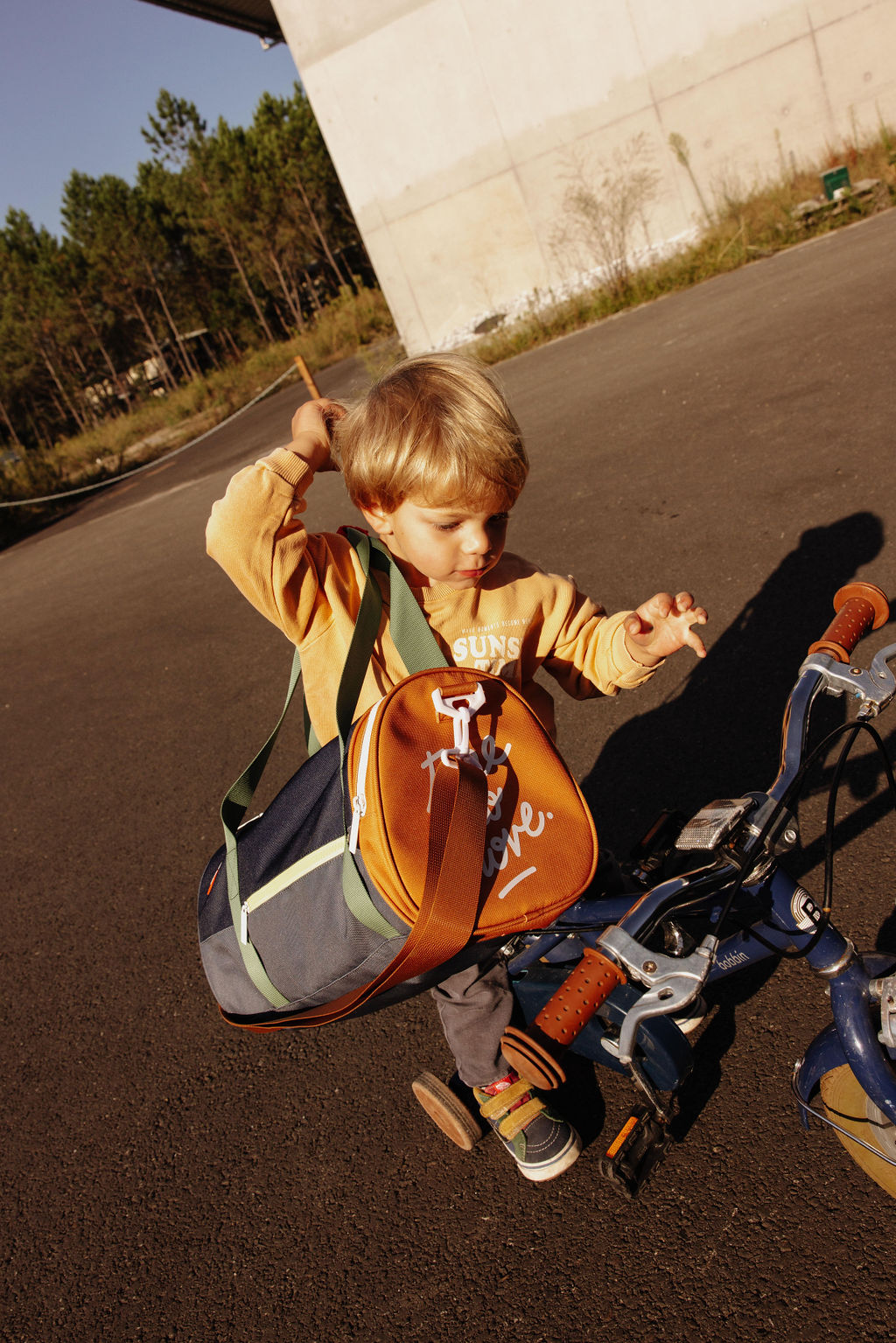 Hello Hossy – Sac de sport et de week-end – Mini Marine – Image 5