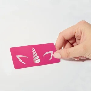 Si Si La Paillette – Pochoir Licorne