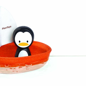 PlanToys – Bateau à voile – Pingouin