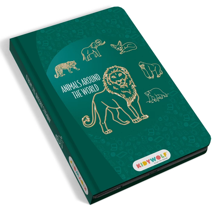 Kidywolf – Tableau design lumineux – Wild Animals – Image 5