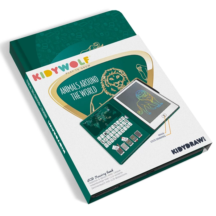 Kidywolf – Tableau design lumineux – Wild Animals – Image 3