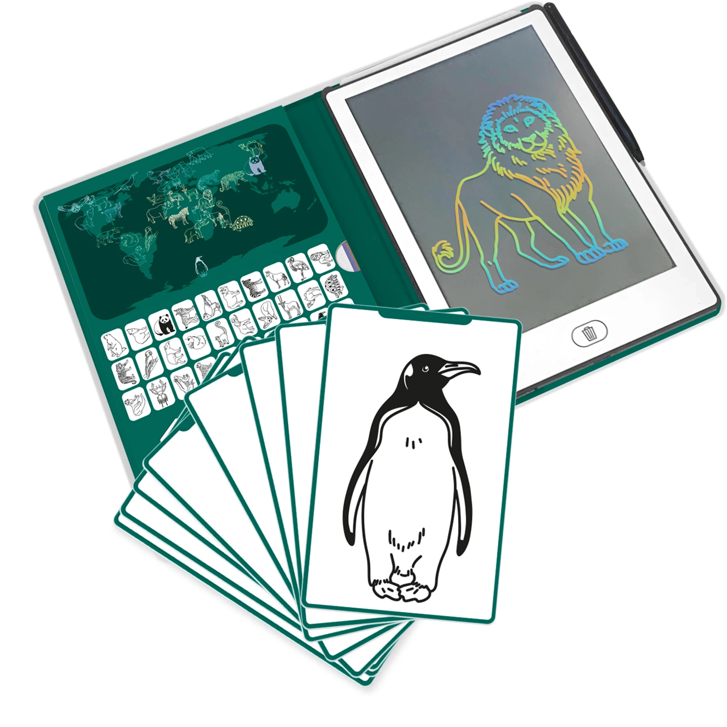 Kidywolf – Tableau design lumineux – Wild Animals