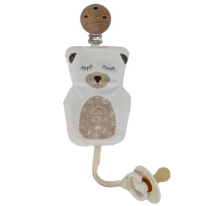 Attache sucette - Moka - Euro