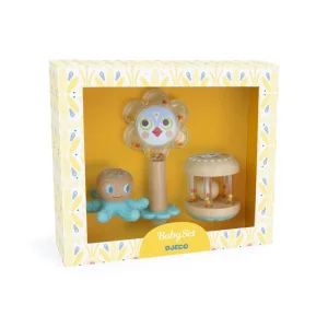 Djeco – Coffret de jeux bébé pieuvre