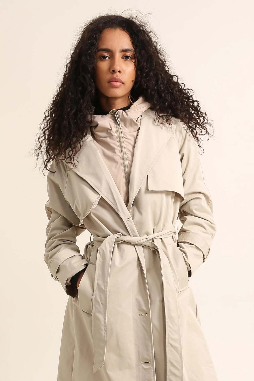 Attrait Paris – Capuche doudoune réversible – Dorée – Image 3