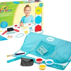 Ensemble de peinture et tapis lavables anti-éclaboussures – Crayola