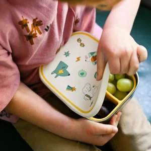 The Cotton Cloud – Lunchbox compartimentée – Chiens Funky