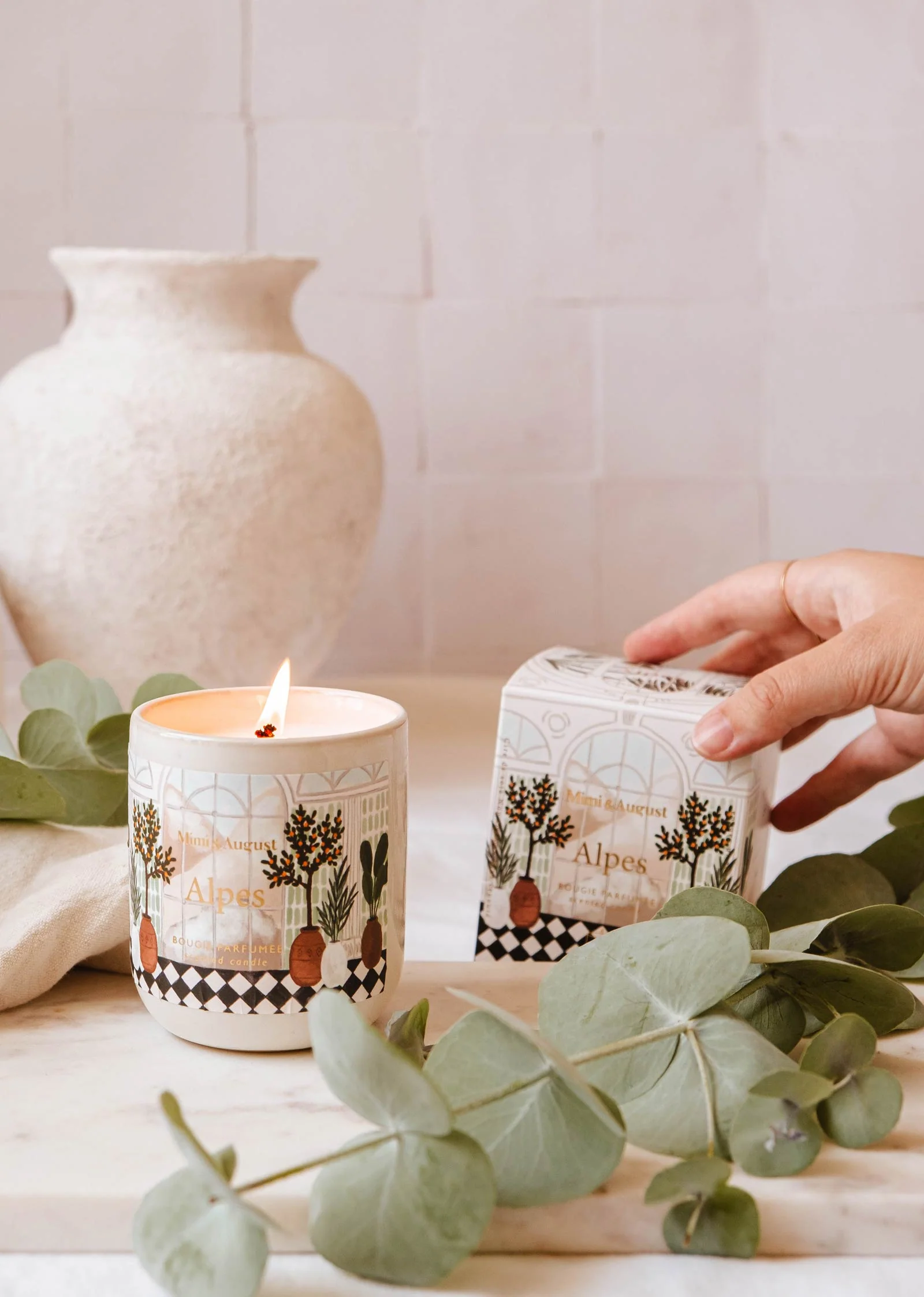Alpes - Reusable Candle