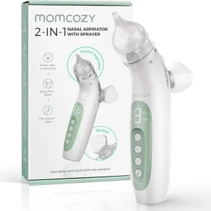 Aspirateur nasal 2en1 avec spray – Momcozy