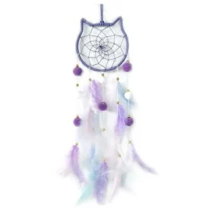 Attrape Rêve Maternelle Chat Lumineux