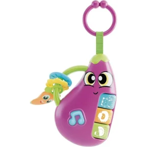 Carotina baby hochet électronique aubergine – Lisciani