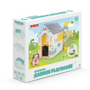 Cabane de jardin pour enfants avec clôture – DOLU