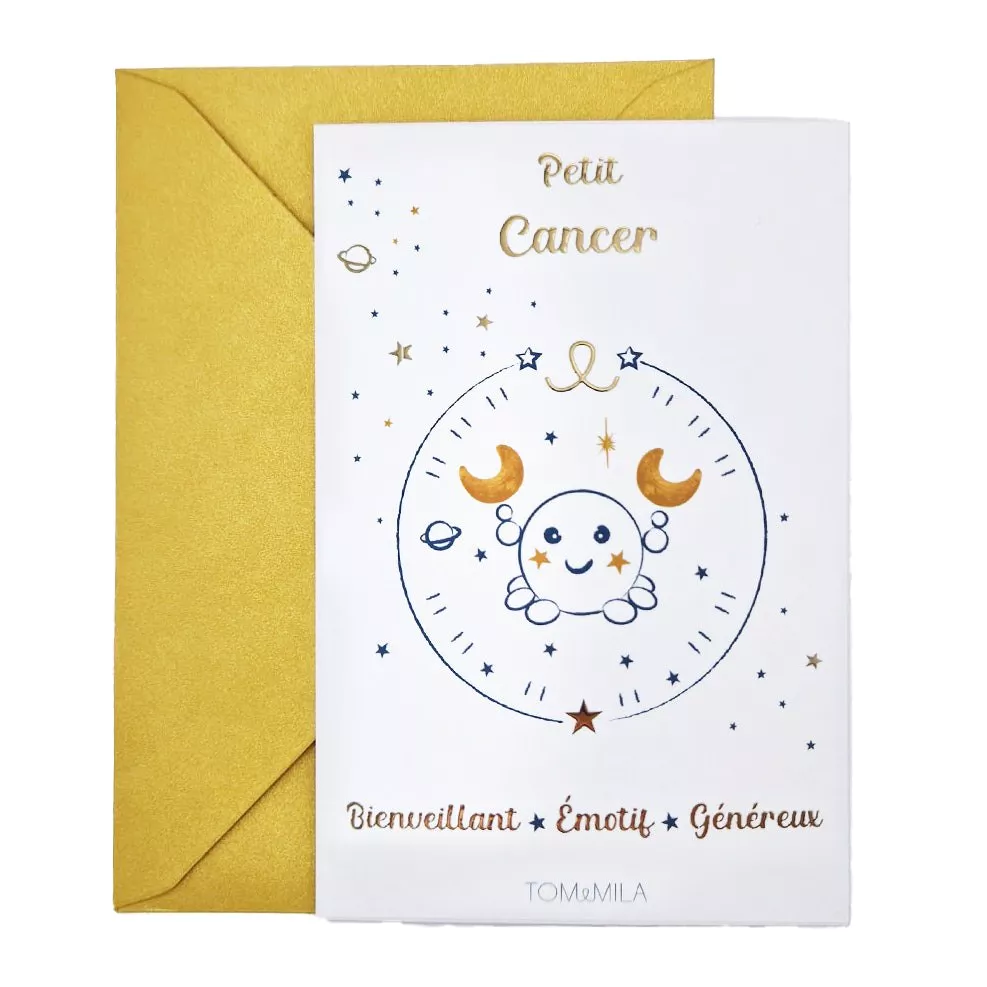 Tom & Mila – Carte de vœux – Signe astrologique – Image 4
