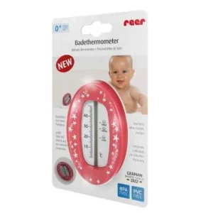 Thermomètre bain framboise REER