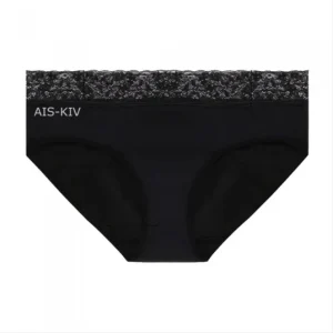 Culotte menstruelle dentelle taille basse Ais-Kiv  Bélysime