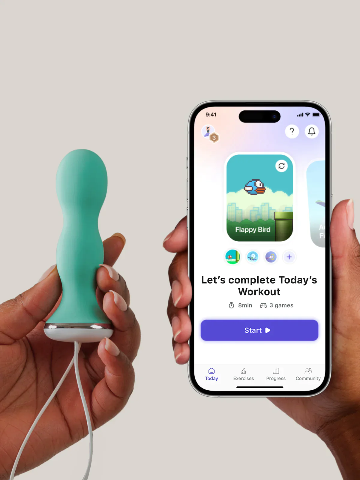 Perifit Care | Sonde de renforcement périnéal – Image 2