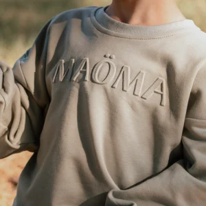 Crewneck terry pour enfant MAÖMA - Sauge