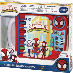 LE LIVRE-JEU ÉDUCATIF DE SPIDEY – Vtech