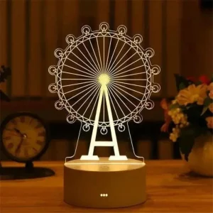 Lampe 3D Grande Roue