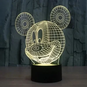 Lampe Mickey 3D