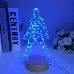 Lampe de Bureau Foot Cristiano Ronaldo 3D
