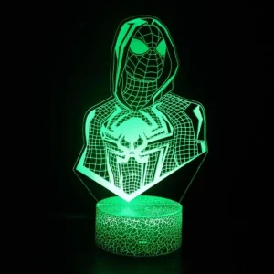 Lampe de Table LED 3D Spiderman