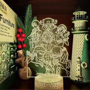 Lampes One Piece 3D Mugiwaras Crew