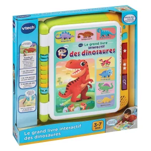 le grand livre interactif des dinosaures
