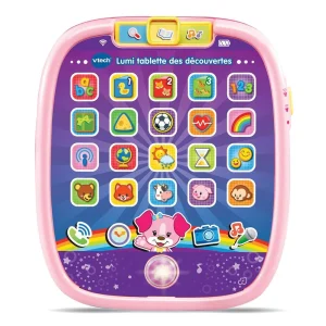 Lumi tablette des découvertes rose – Vtech