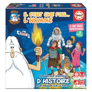 Mini jeu il etait une fois l’homme – Educa