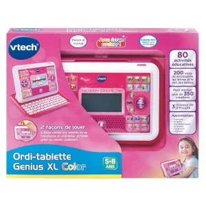 Ordinateur tablette genius xl color rose -Vtech