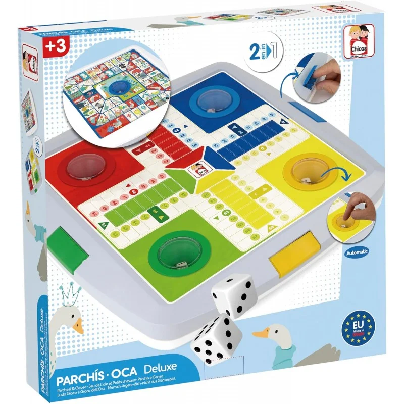 Jeu de parcheesi et de l’oie automatique – Chicos
