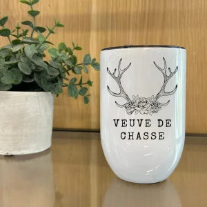 Verre à vin isotherme - Veuve de chasse