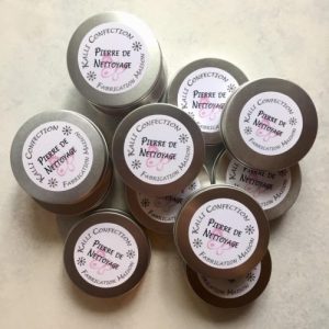 Kalli confection – Pierre de nettoyage à l’argile blanche et savon noir 125 gr