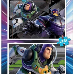 Puzzle 2x 48 piècies lightyear – Educa