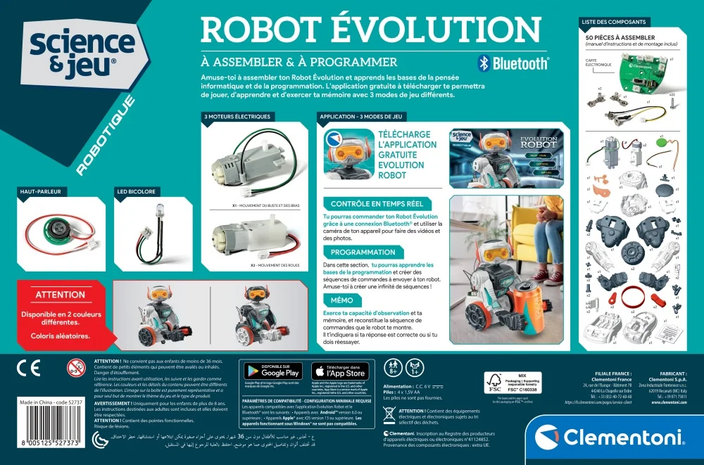 Robot Évolution – Clementoni – Image 2