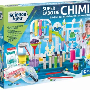 Super laboratoire de chimie – Clementoni