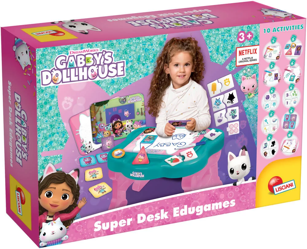 Table éducative gabby dollhouse – Lisciani