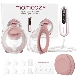 Tire lait V2 électrique mains libres ultra – Momcozy