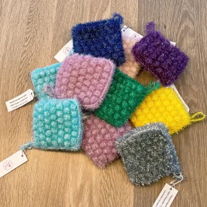 Kalli confection – Eponge Tawashi lavable carré alvéoles