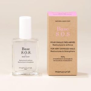 Manucurist – Base S.O.S 15ml – Ongles très endommagés