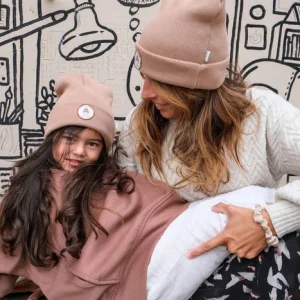 Poule Party – Bonnet Faucon – Duo Parent/Enfant